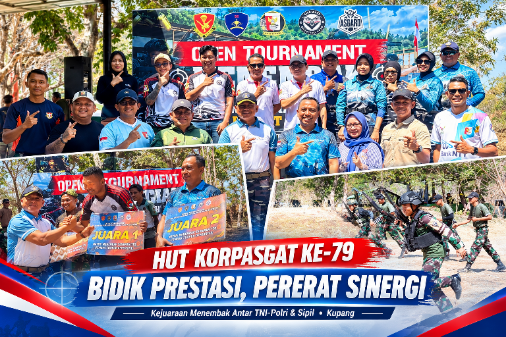 Batalyon Hanud 32 Pasgat Gelar Kejuaraan Menembak Antar TNI-Polri dan Sipil Menyambut HUT Korpasgat ke-79