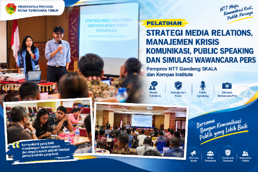 Perkuat Komunikasi Publik dan Manajemen Krisis, Pemprov NTT Gandeng SKALA dan Kompas Institute
