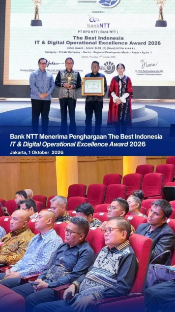 Bank NTT Raih Penghargaan Nasional, Tegaskan Keunggulan Transformasi Digital